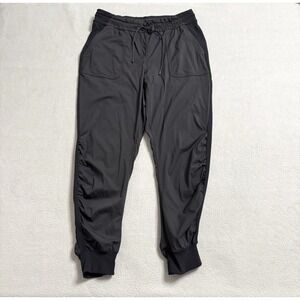 Lululemon Dance Studio Pants Womens 14 Black Jogger Lightweight Athleisure